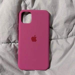 iPhone 11 Pink Silicone Case by Apple
